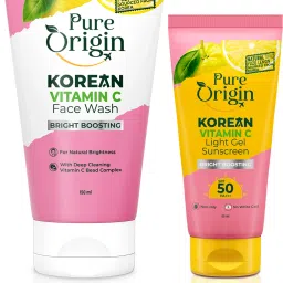 Vitamin C Gel Sunscreen (50g) & Face Wash (150ml)-34