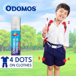 odomos Fabric Roll on | Mosquito Repellent image 2
