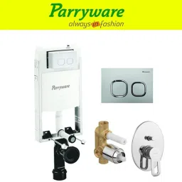 Half Frame Concealed Cistern, with divater body upper Pluto set of 1 pic 261 Dual Flush Tank-picture-5