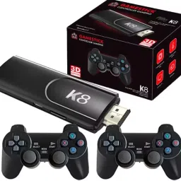 GAMESOUL K8 Game Stick Console 40000+ Inbuilt Games Dual Wireless Sup Video Game Gaming Consoles For TV Video Game Handheld 64 GB with HDMI Output 20+ Emulator GB with Modern Gamer Love by Fans of Portable, PS5,PS4,PS3,PS2,PS1, Xbox,Nintendo Switch-6