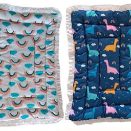 New Born Baby Bed Mattress |Godari | Sleeping Mattress Unique Design set of 2-10