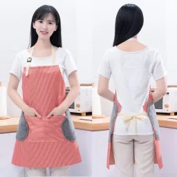 Cotton Chef's Apron - Free Size-image-5