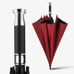Big Large Sport Golf,Rolls Royce Umbrella Silver Metal Handle Umbrella-48