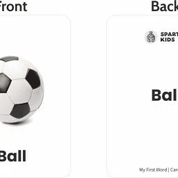spartan kids Early Learning Flash Cards 1 Year To 6 Year Babies (Combo Set) image 4