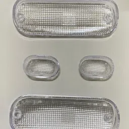 MARUTI ZEN MARUTI 800 MARUTI ALTO FRONT INDICATOR TRANSPARENT GLASS SET OF 4PC Indicator Light Car Incandescent for Maruti Suzuki (2 V, 2 W)-42