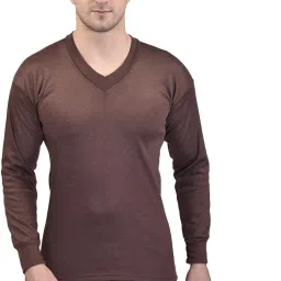 K2Creations Mens Thermal Fit Upper Top V-Neck Sweaters Full Sleeves Winter Wear T-shirts Men Top Thermal-image-10