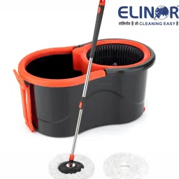 NEW AMAZING MOP SET IN BLACK COLOR AND IT COMES WITH 2 MICROFIBER REFILL SET Dust Mop-image-94