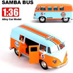 Bus Van Golf Van Models Volkswagen Vintage Transport Bus Golf Bus Toy Van Toy-image-36