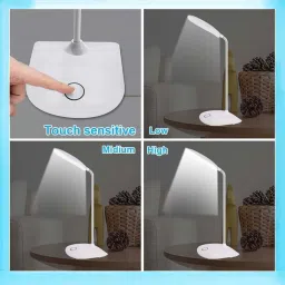 zynati white angular table lamp20 Study Lamp image 2