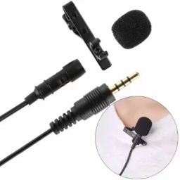Professional Metal Clip Mic For Youtube ,Voice Recording ,DSLR Camera 199 CABLE-image-97