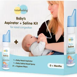 Baby's Aspirator + Saline Kit Manual Nasal Aspirator-image-5