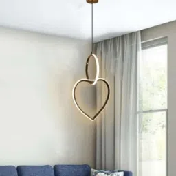 GENREE Love Heart-Shaped Design Bedside Hanging Pendant Lamps Pendants Ceiling Lamp-image-16