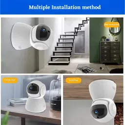 Maizic Smarthome 360° Coverage 3 MP Smart CCTV Security WiFi Camera for Security Camera image 2