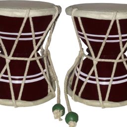 RAM musical brown damaru pack of two Damaru-image-17