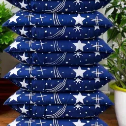 LUXURY Polyester Fibre Solid Sleeping Pillow Pack of 6-image-48