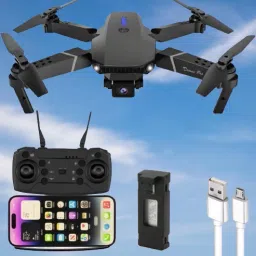 E88 GPS Folding Brushless RC 25mins 2KM 6K Ultra HD Drone-image-0