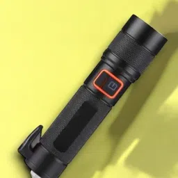 stybits A257 M987 (CAR EMERGENCY LIGHT) 5 Modes with Hammer and Seatbelt cutter Zoomable Torch-picture-0