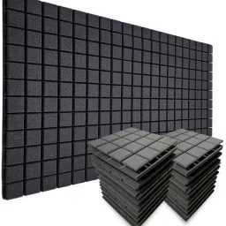 6Pack Acoustic Sound Proof Foam Panels, Noise Reduce Echo Tiles Sound Absorbing Turbo Foam-20