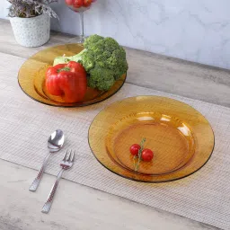 Lys Amber Soup Plate 23 cm Dinner Plate-image-1