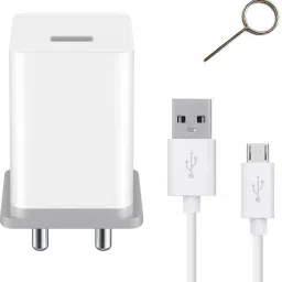 Wall Charger Accessory Combo for Realme 1/ 2/ 2pro/ 3/ 3 Pro/3i/ C1, Realme C1, Realme C2, Realme U1, Realme X Lite-image-0