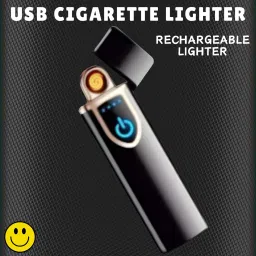 USB Rechargeable Lighter for Smoking Windproof Slim Lighter with FingerprintC45 USB Rechargeable Lighter for Smoking Windproof Slim Lighter with FingerprintC45 Pocket Lighter-picture-21