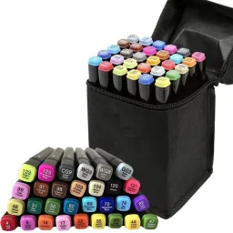 Alcohol Markers Set 30 Pc Colour Marker Pen Art Markers Dual Tip Broad & Fine Pencil-20