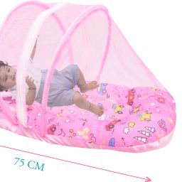 Cotton Kids Washable MIRVA Baby Mosquito Net Bed with Soft Cotton Mattress Breathable Mosquito Net-8