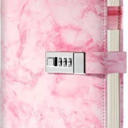 Diary with Lock Size 6 X 8 inch with Combination Password Journal A5 Diary Ruled A5 Diary Single Line 200 Pages-image-25