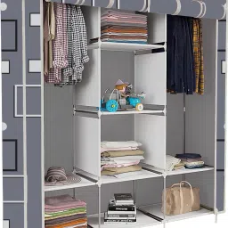 Awesome box Print PP Collapsible Wardrobe-image-46