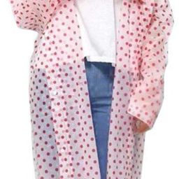 Polka Print Women Raincoat-image-40