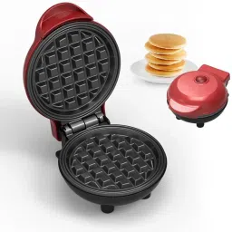 Non-Stick Electric Iron Machine for Individual Belgian Waffles, Pan Cakes Waffle Maker-31