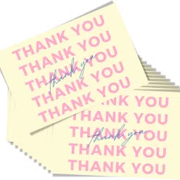 Thank You Card, Minimalistic Design Greeting Card-42