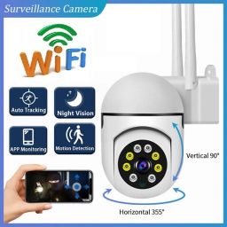 OSHSIZ Infrared Night Mode WiFi Camera with 1080p HD and Two-Way Audio Motion Alert Security Camera-11