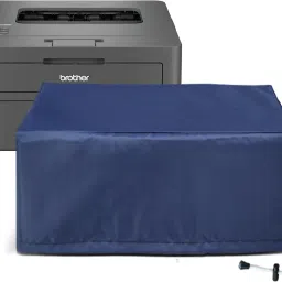 CRASOME Dust Proof Printer Cover for Brother HL-L2440DW / HL-L2460DW / HL-L2400D - Blue Printer Cover-14