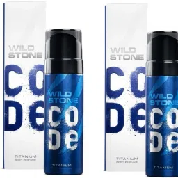 CODE Titanium Combo (150 ml each) Body Spray - For Men-image-21