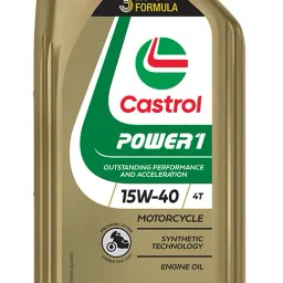 4T 15W-40 (1 Litre) POWER1 4T Engine Oil for Bikes with 3in1 Technology BS VI Ready Full-Synthetic Engine Oil-picture-44