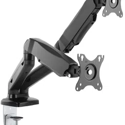SYGA Monitor Stand Arm Desk Mount Fully Height 16 to 31 Inch Monitors-DualArm Black DualArm-MonitorStand-Black Laptop Stand-image-0