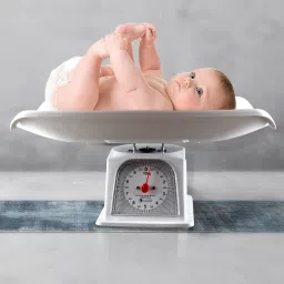 Anu Manual Baby Weight Machine With Tray & LCD Display For Infant upto 10kgs Weighing Scale-image-61