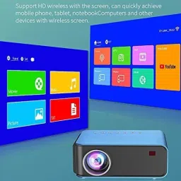 VOLTAC Mini Projector WIFI Android IOS Full HD 1080P Miracast Youtube TVStick HDMI USB (5000 lm) Portable Projector image 5