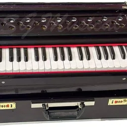 famous AS52 Folding Harmonium with 42-Keys,7 Bellow, Two Reed, 3.5 Octave, Coupler 3.5 Octave Hand Pumped Harmonium-picture-8