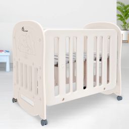 Dream N Play Bedside Cot for Baby, 2 in 1 Multipurpose Rocking Baby Cot-1