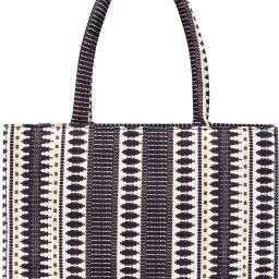 Women Black, White Messenger Bag-image-56