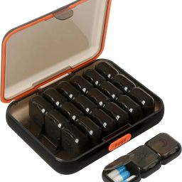 7 Days Day 3 Times a Pill Box, Push Button Supplements Waterproof | 01 Pcs Pill Box-3