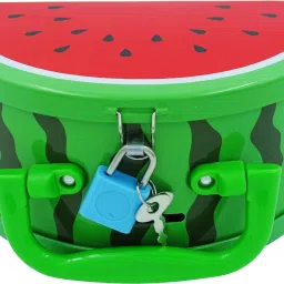 Piggy Bank with Lock and Keys|Fruit Coin Bank|Gullak| Coin Bank-image-20