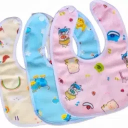Baby Button Bibs Apron for Waterproof2251-image-15