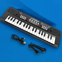 37-Key Musical Piano Keyboard with Microphone 430A1 Song Record Feaure_P255-image-35