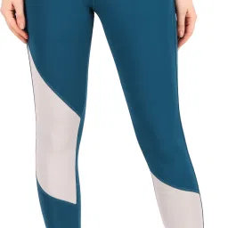 Color Block Women Blue Tights-picture-7