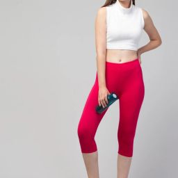 SBT-002 Women Red Capri-image-58
