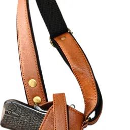 Cross Cover For 45 Bore Pistol (5" 4" 3" Barrel All Size 1911 Pistol) Pistol/Gun Cover, Racquet Carry Case/Cover Free Size-image-9