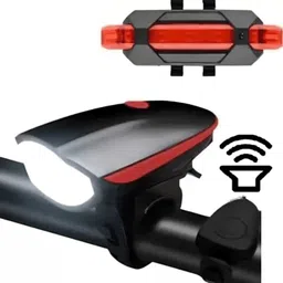 highrider USB Cycle Horn LED Light with USB Rechargeable Cycle LED Taillight Bell-picture-41
